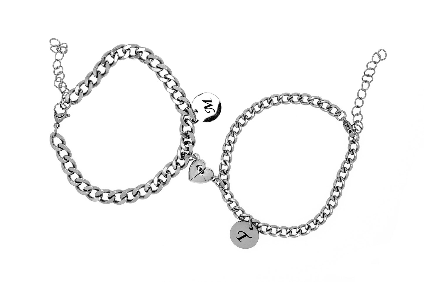 MAGNETISK KJÆRLIGHETS BOKSTAV - ARMBÅNDSETT