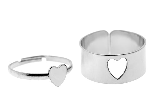 EVIG OMFAVNELSE RING - 2 DELER