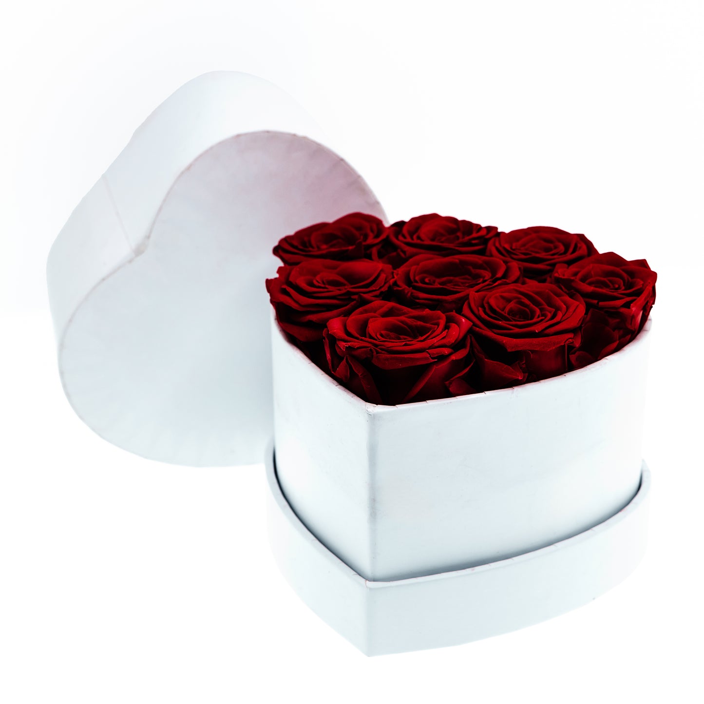 EVIG ROSEBUKETT - HJERTE DELUXE