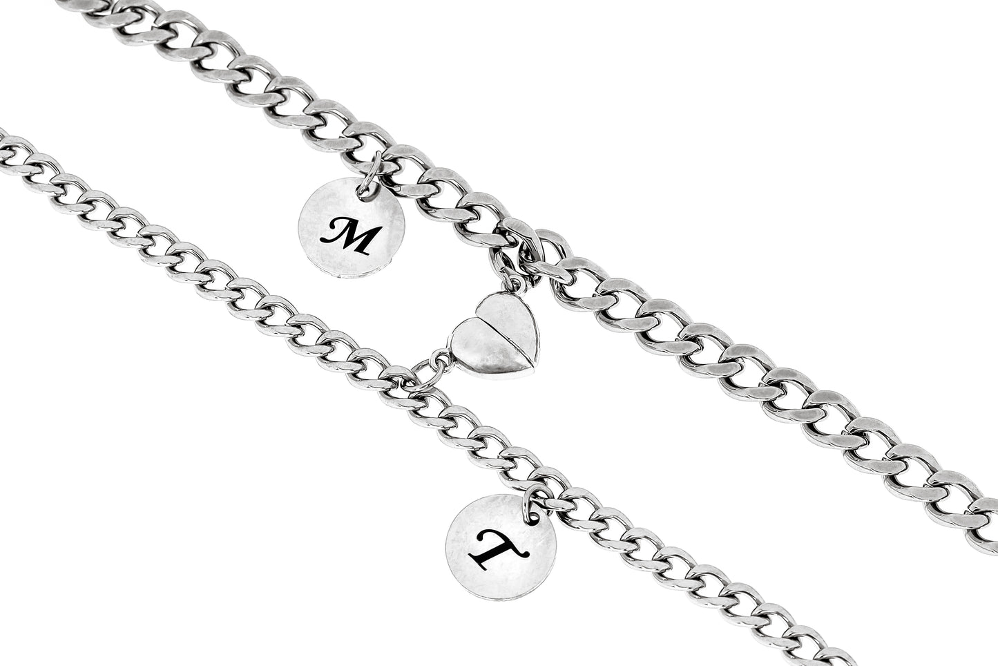 MAGNETISK KJÆRLIGHETS BOKSTAV - ARMBÅNDSETT