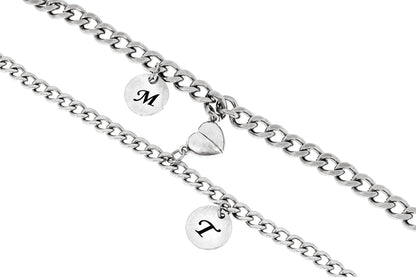MAGNETISK KJÆRLIGHETS BOKSTAV - ARMBÅNDSETT