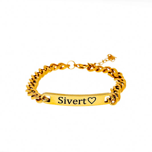INNGRAVERT ARMBÅND (ETT ARMBÅND)